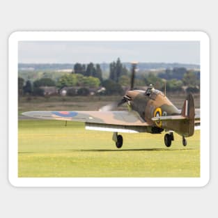 RAF Hurricane landing Sticker